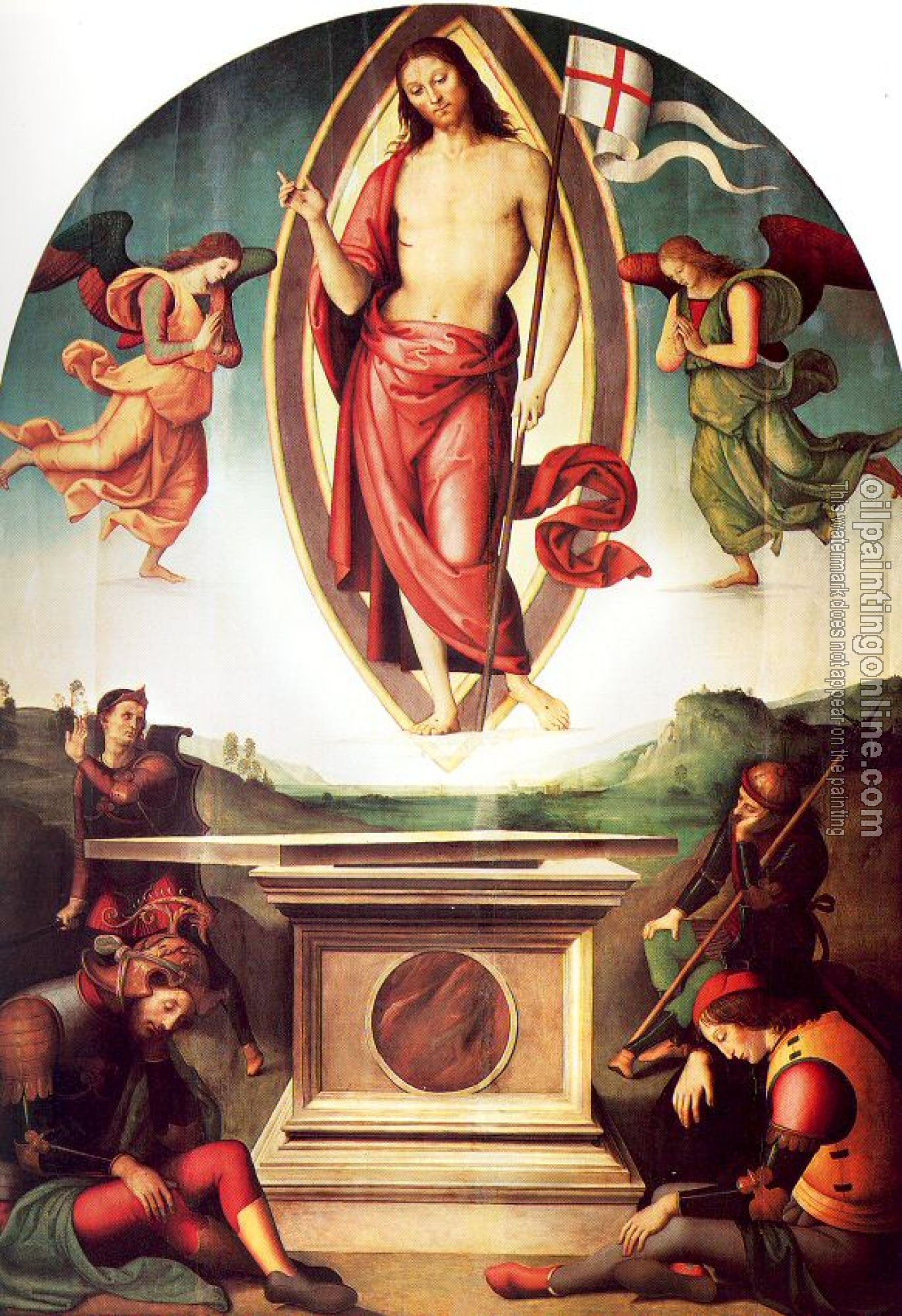 Perugino, Pietro - The Resurrection of Christ
